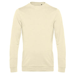 Sweatshirt duurzaam katoen en gerecycled polyester - Pale Yellow