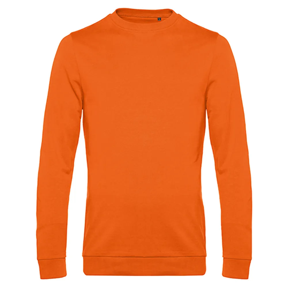sweatshirt bc duurzaam katoen gerecycled polyester oranje 24BCWU01W   