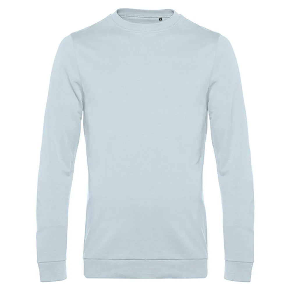 sweatshirt bc duurzaam katoen gerecycled polyester pure sky 24BCWU01W   