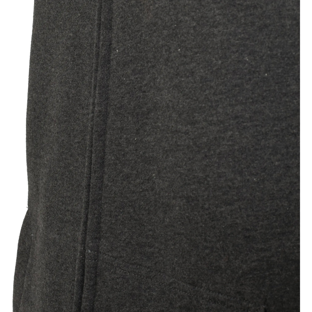Build Your Brand vest met rits en capuchon - Charcoal Heather