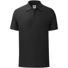 Heren polo Regular Fit 180 g/m²- Zwart