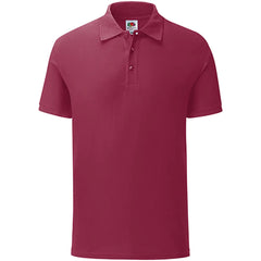 Heren polo Regular Fit 180 g/m²- Burgundy
