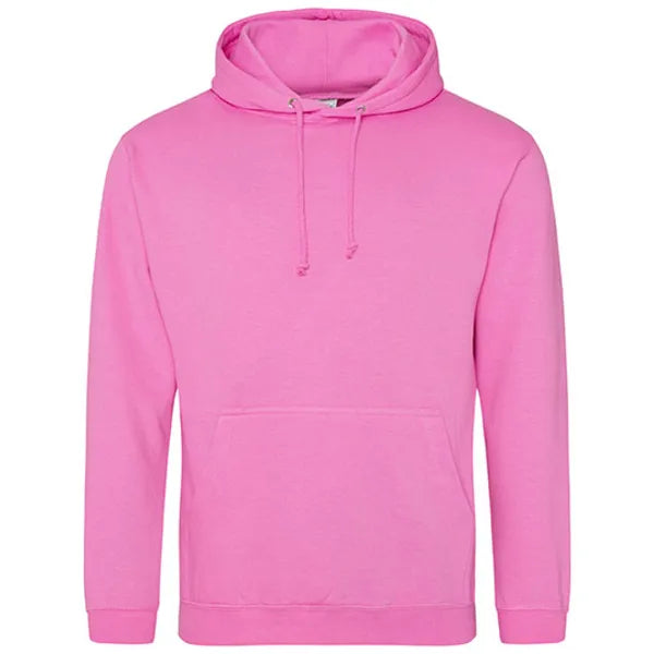 hoodie regular fit just hoods helder roze voorzijde 24JH001