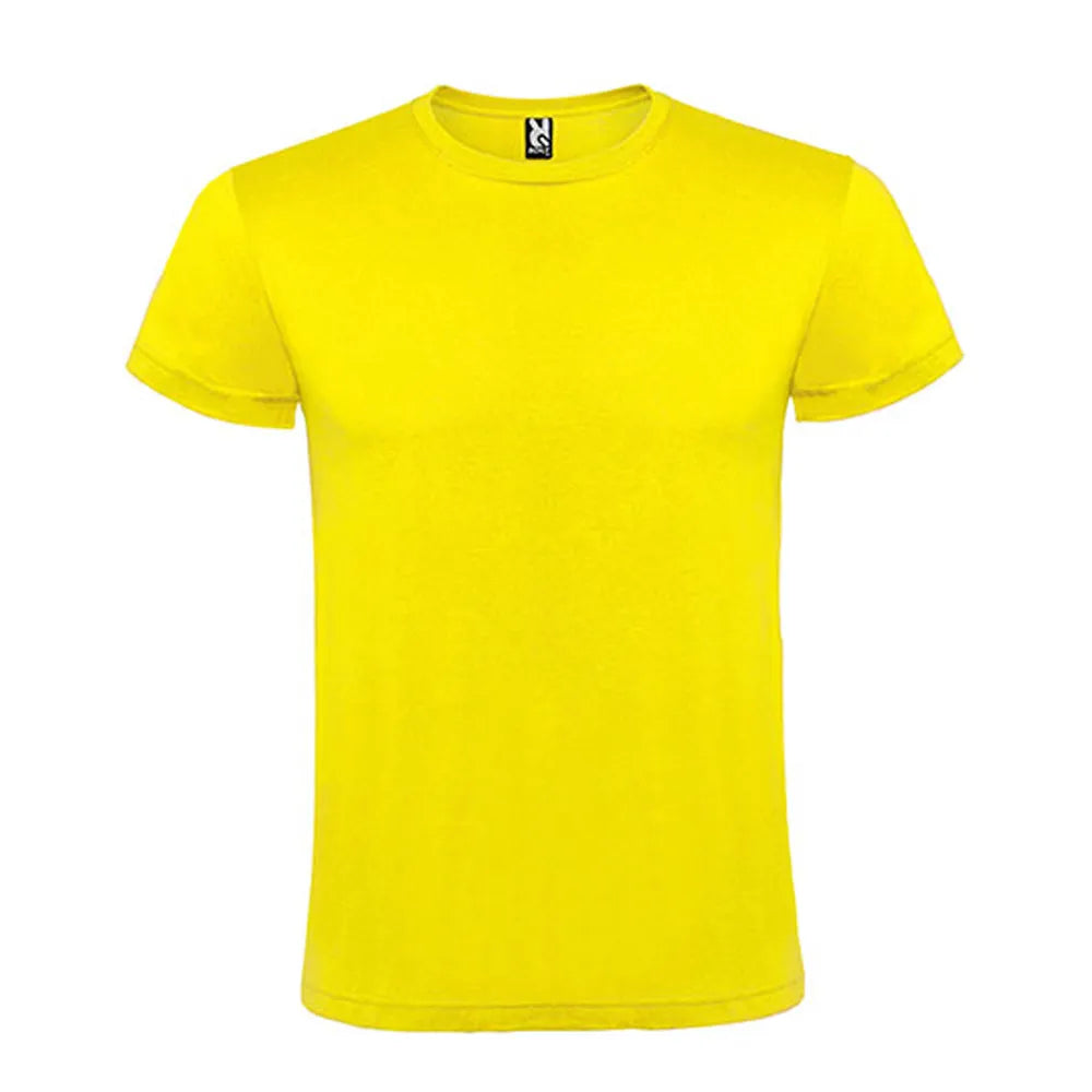 atomic 150 tshirt vegan oekotex single jersey bedrukken yellow 03  24RY6424