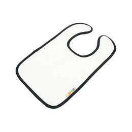 slabbetjes sublimation badstof wit navy 24ar894