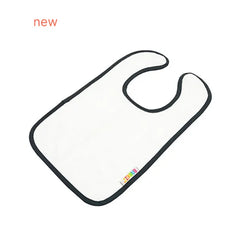 Sublimation Badstof Slabbetjes Zwart