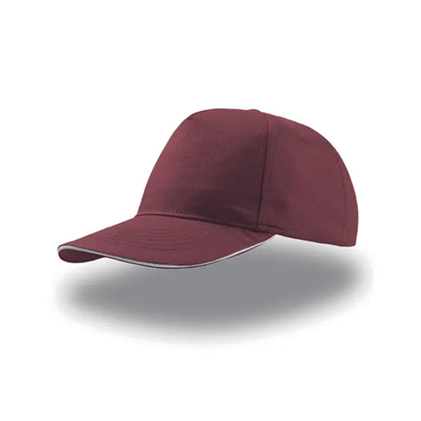 pet sandwich cap burgundy wit 24at500