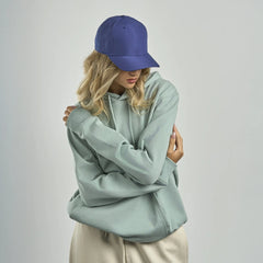 Eco Caps van Gerecycled Polyester Blauw