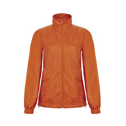 windjack slim fit benc oranje voorzijde 24bcjwi61