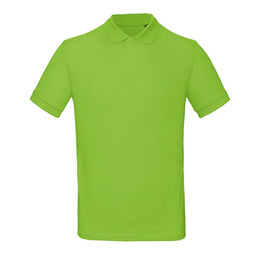 B&C poloshirt van biologisch katoen, Groen - 24BCPM430
