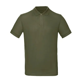 B&C poloshirt van biologisch katoen, Khaki - 24BCPM430