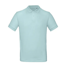 B&C poloshirt van biologisch katoen, Mintgroen - 24BCPM430
