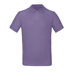 B&C Poloshirt van Biologisch Katoen - Paars