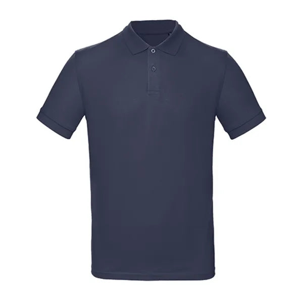 poloshirt katoen benc navy voorzijde 24bcpm430 