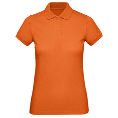Dames Polo Biologisch Katoen B&C Oranje