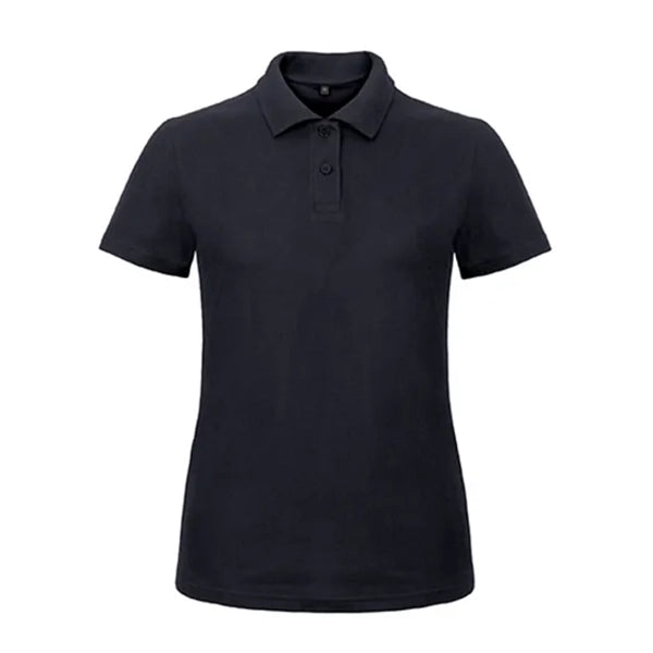 B&C damespolo van katoen, Marineblauw - 24BCPWI11