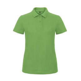 polo shirt katoen benc real green voorzijde 24bcpwi11