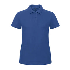 Elegant Polo Shirt voor Dames - B&C Katoen Kobaltblauw
