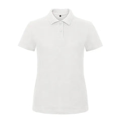 Elegant Polo Shirt voor Dames - B&C Katoen Wit