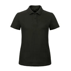 Elegant Polo Shirt voor Dames - B&C Katoen Zwart