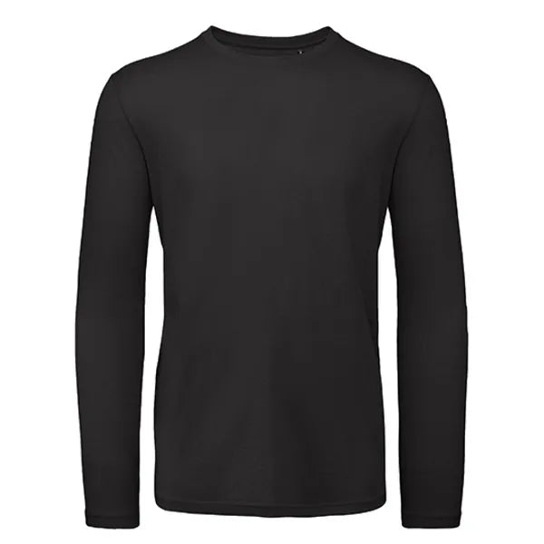 t shirt lange mouwen benc zwart voorzijde 24bctm070