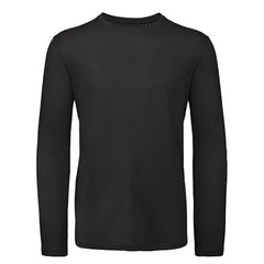 T shirt Lange mouwen B&C - Zwart