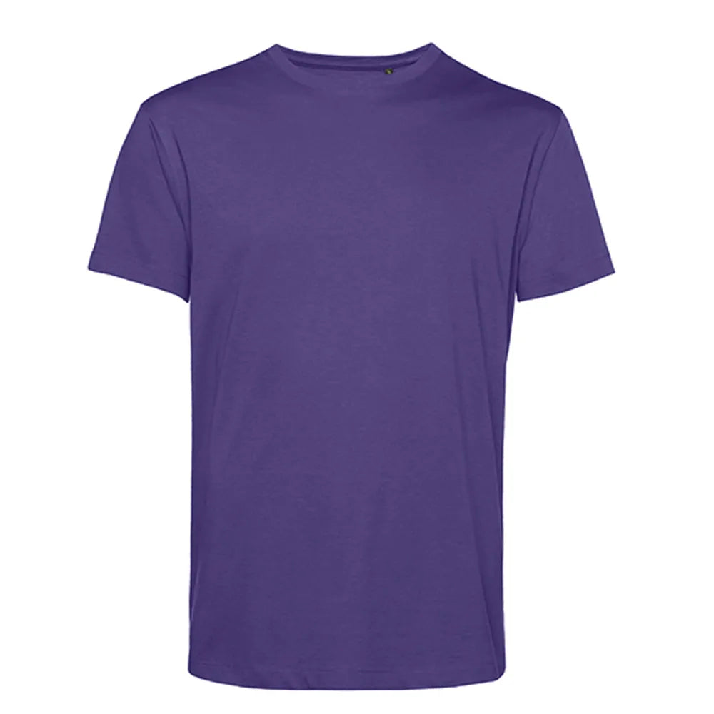 B&C T-shirt van biologisch katoen, Paars - 24BCTU01B