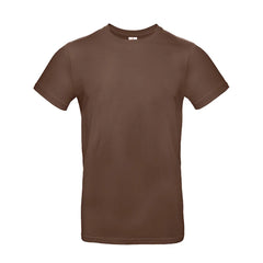 Duurzaam B&C T-shirt van Ringgesponnen Katoen - Dark Mokka