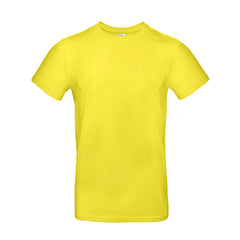 Duurzaam B&C T-shirt van Ringgesponnen Katoen - Geel