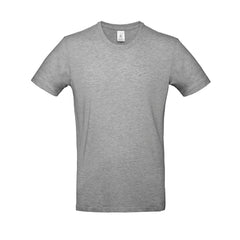 Duurzaam B&C T-shirt van Ringgesponnen Katoen - Melange Grijs