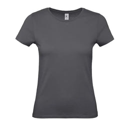 B&C dames-T-shirt, Antraciet - 24BCTW02T