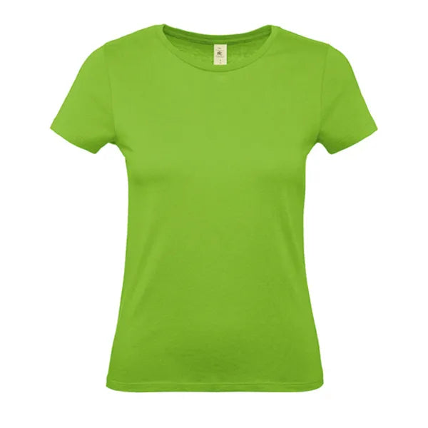 B&C dames-T-shirt, Appelgroen - 24BCTW02T
