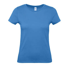 B&C Dames T-shirt Jersey  - Azuurblauw