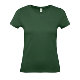 B&C dames-T-shirt, Flessengroen - 24BCTW02T