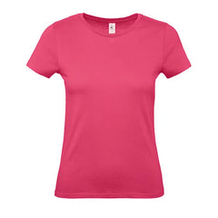B&C Dames T-shirt Jersey - Fuchsia