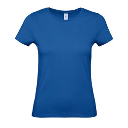 B&C dames-T-shirt, Kobaltblauw - 24BCTW02T