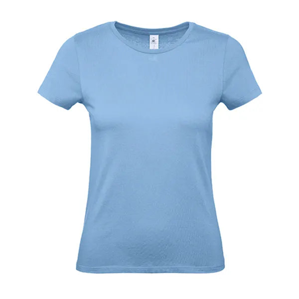 B&C dames-T-shirt, Lichtblauw - 24BCTW02T