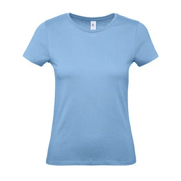 B&C dames-T-shirt, Lichtblauw - 24BCTW02T