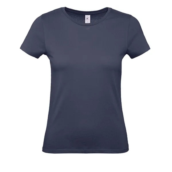 B&C dames-T-shirt, Marineblauw - 24BCTW02T