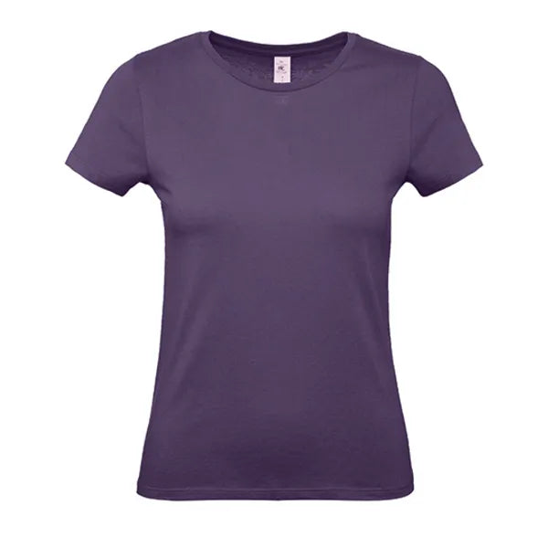 B&C dames-T-shirt, Paars - 24BCTW02T
