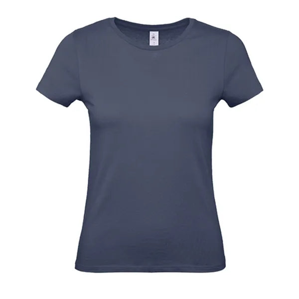 B&C dames-T-shirt, Staalblauw - 24BCTW02T