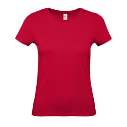 B&C dames-T-shirt, Steenrood - 24BCTW02T