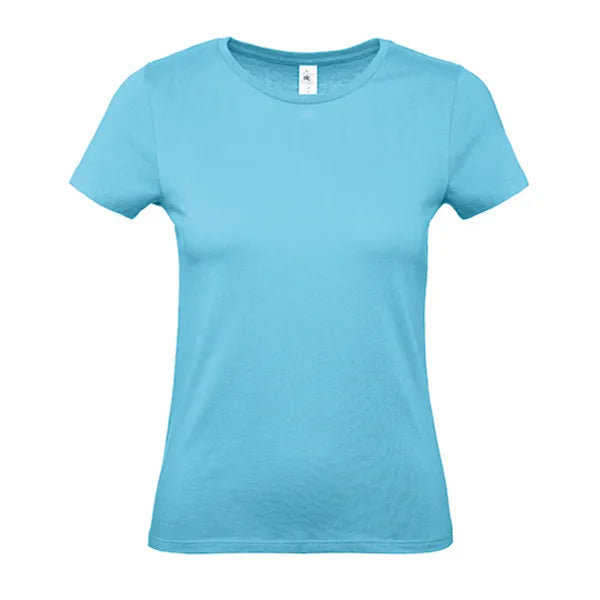 B&C dames-T-shirt, Turquoise - 24BCTW02T