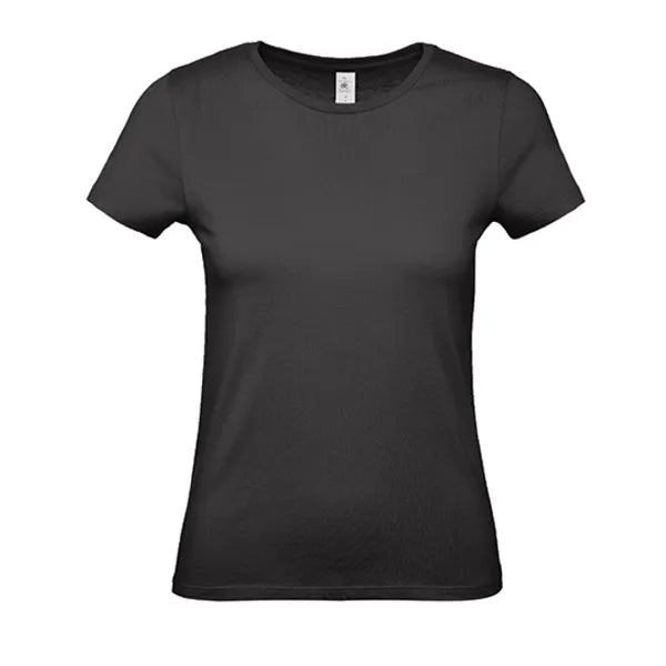 B&C dames-T-shirt, Zwart - 24BCTW02T