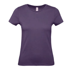 B&C Dames T-shirt Jersey - Paars