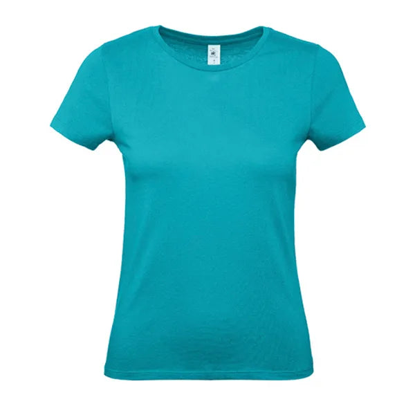 b-c dames t-shirt jersey benc real turquoise voorzijde 24bctw02t