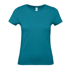 B&C Dames T-shirt Jersey - Diva Blue