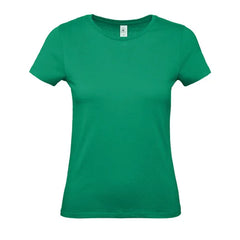 B&C Dames T-shirt Jersey - Groen