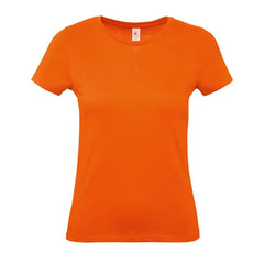 B&C Dames T-shirt Jersey - Oranje