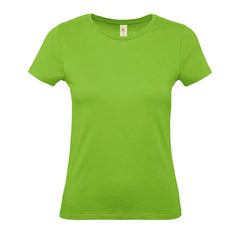 B&C Dames T-shirt Jersey - Appelgroen